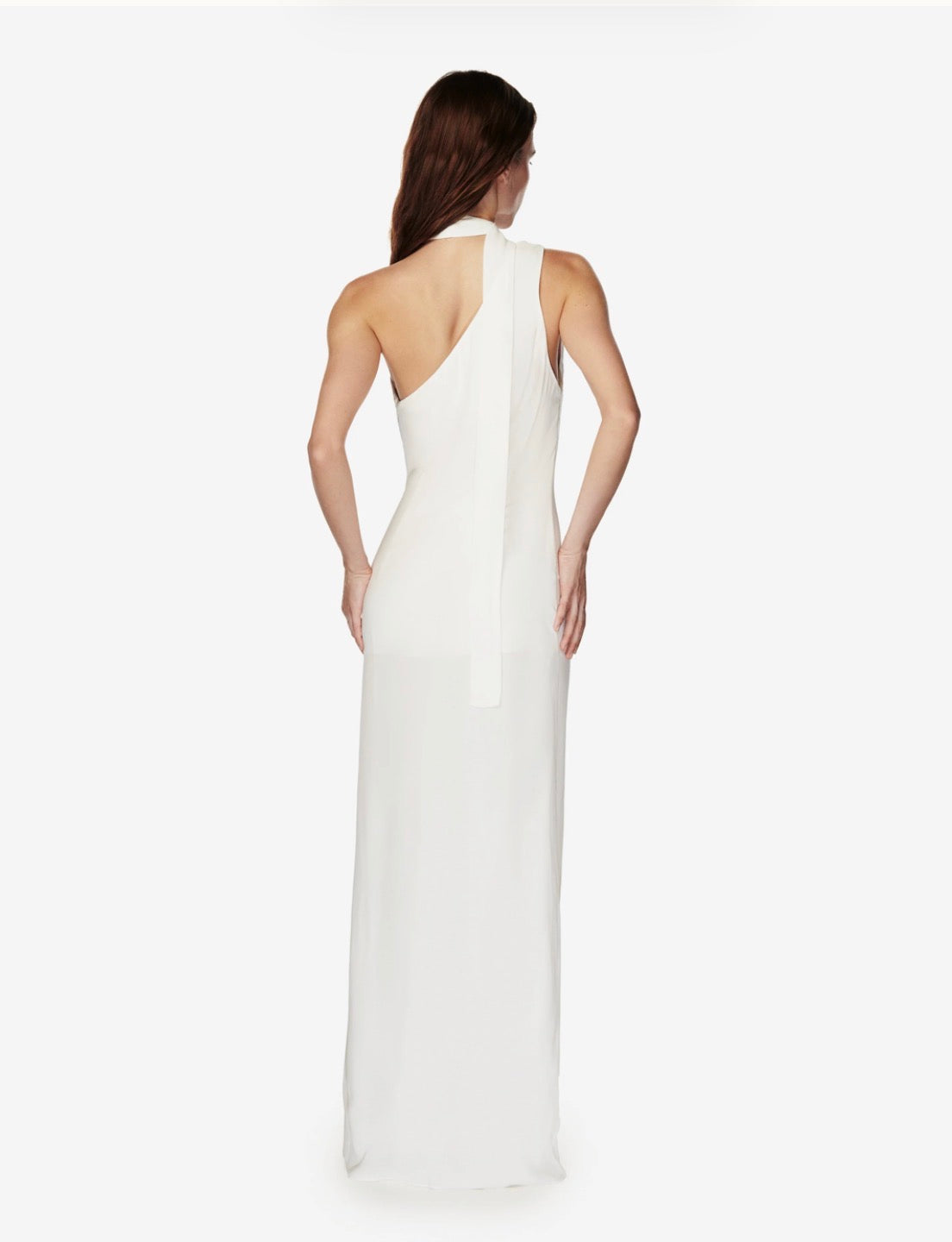 Rêve White Viscose Dress