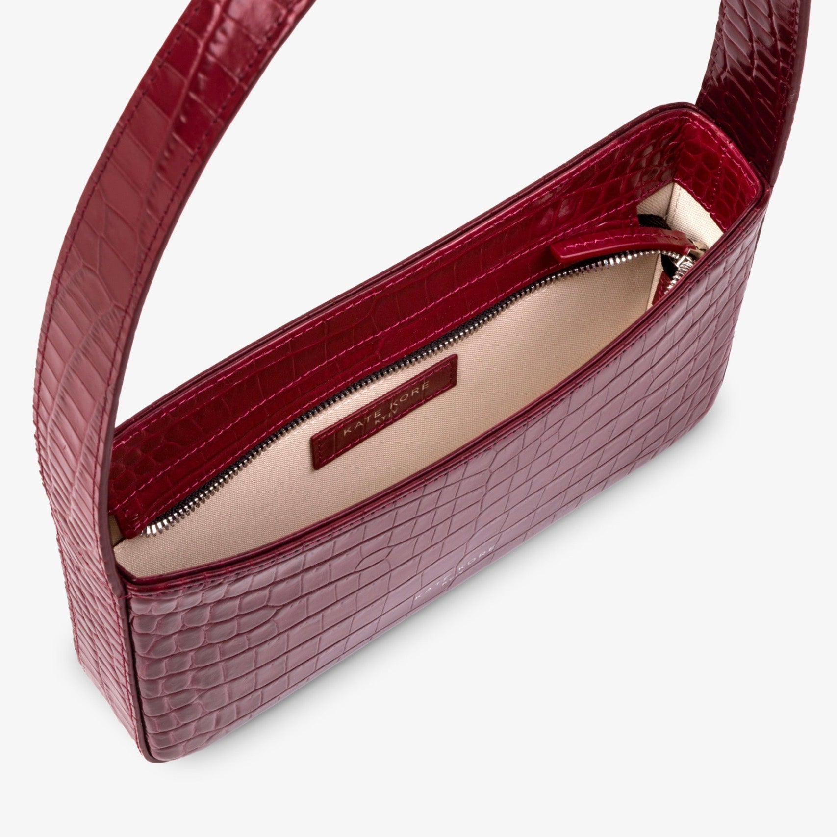 Croco Baguette Solo Cherry