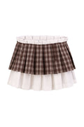 Checked Mini Skirt