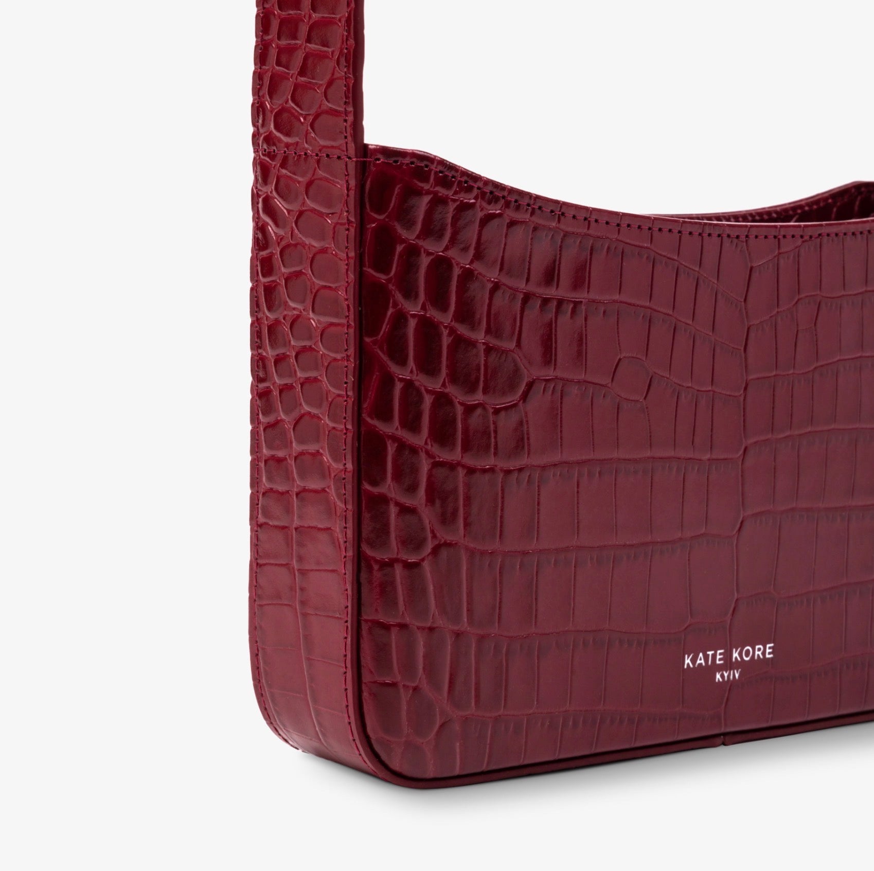 Croco Baguette Solo Cherry