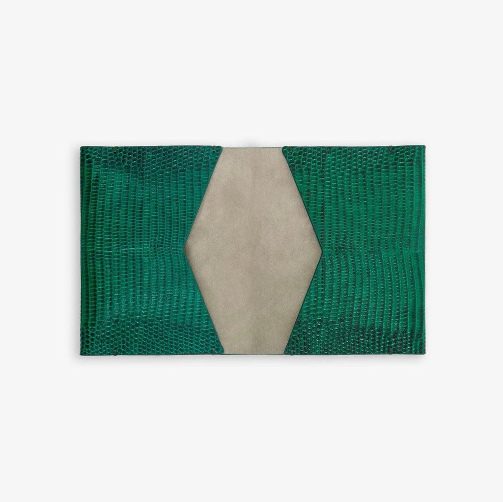 Fold Wallet Iguana Emerald