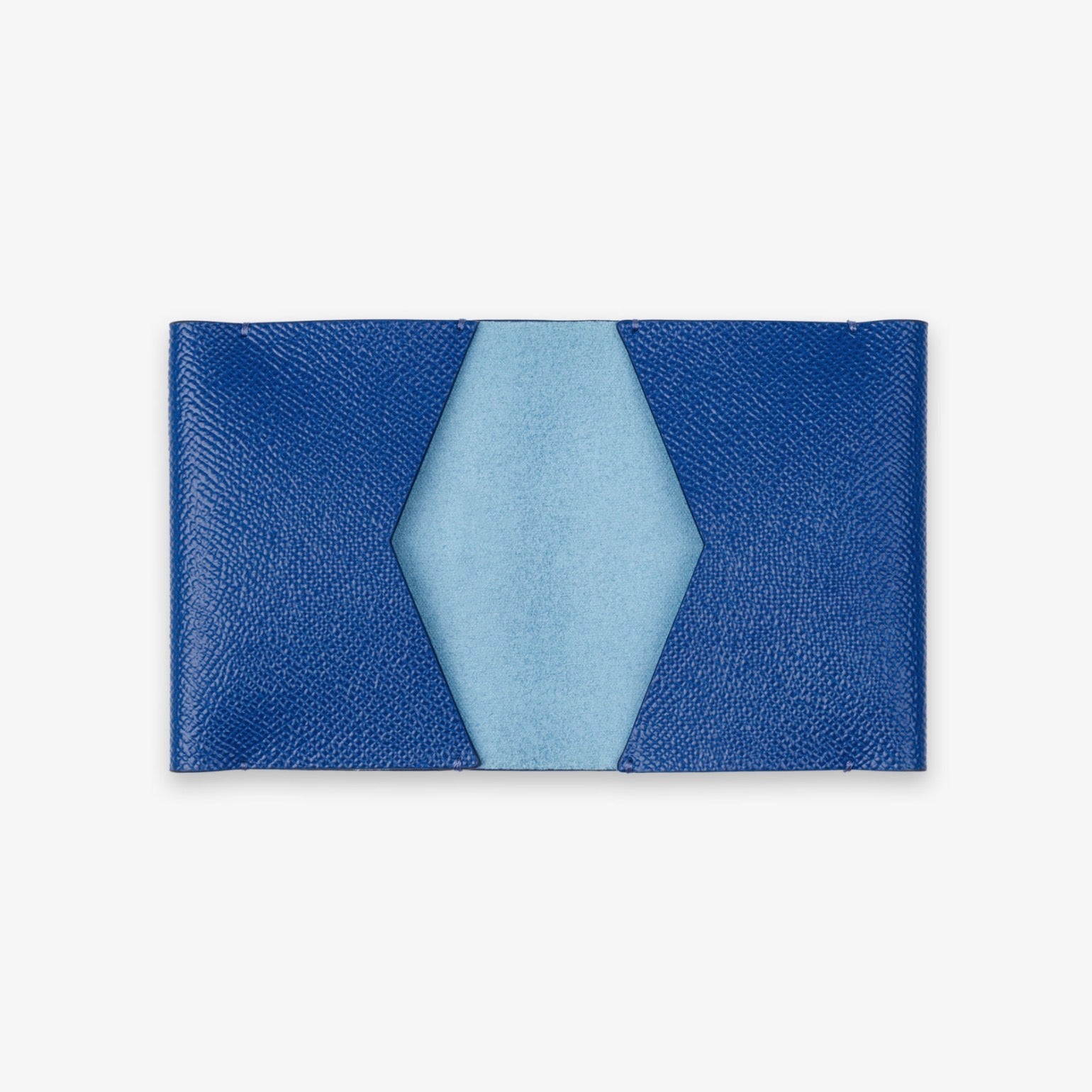 Fold Wallet Saffiano Blue