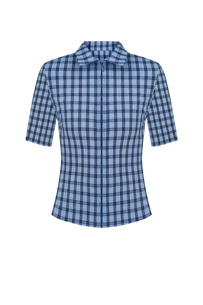 Pink Checked Polo