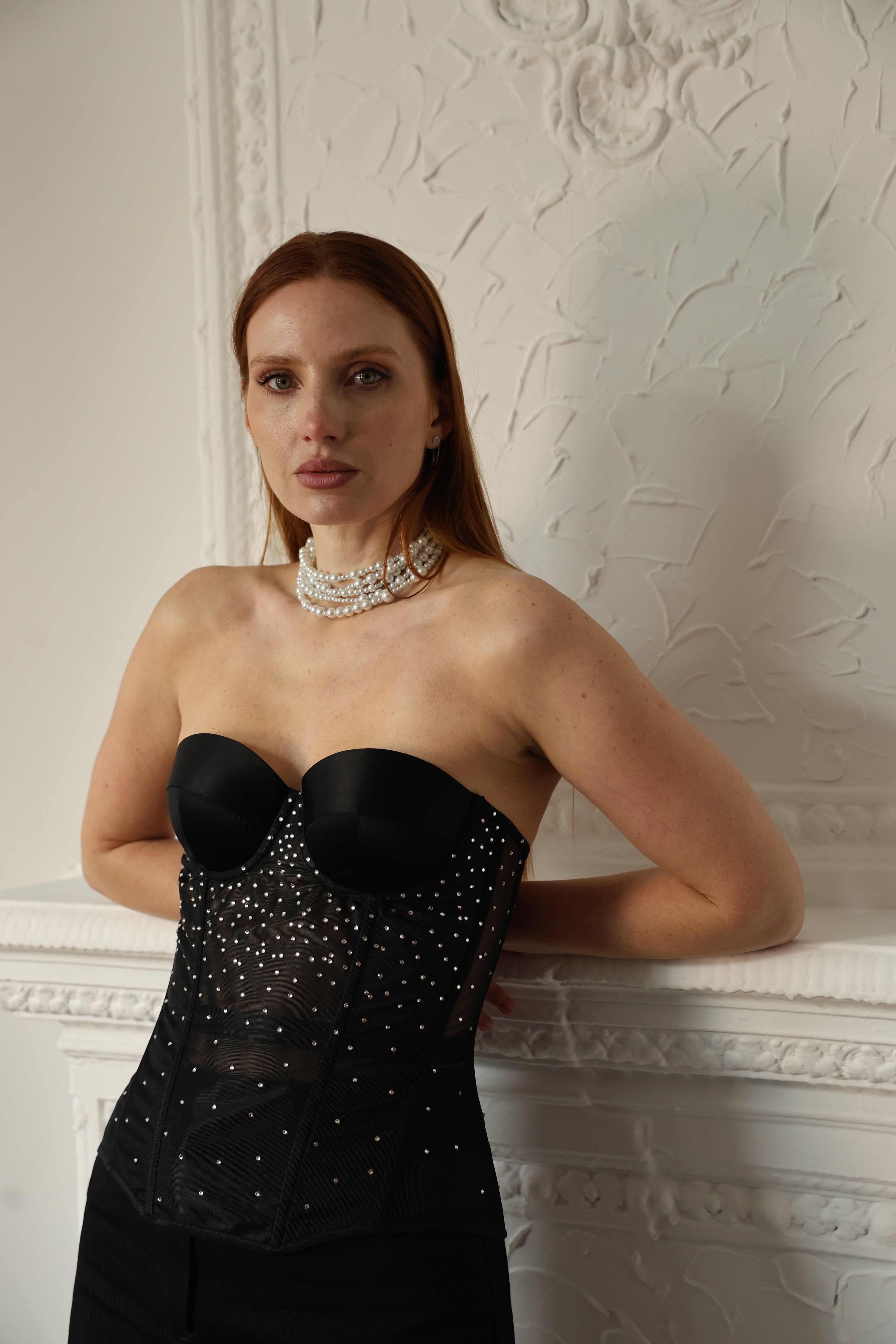 Diamond Black Corset