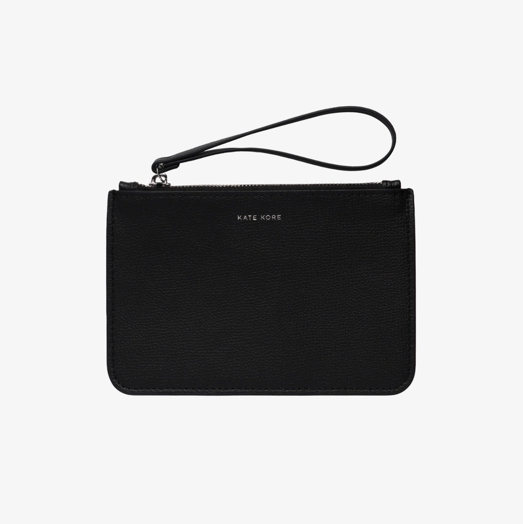 Saffiano Mini Wallet Black