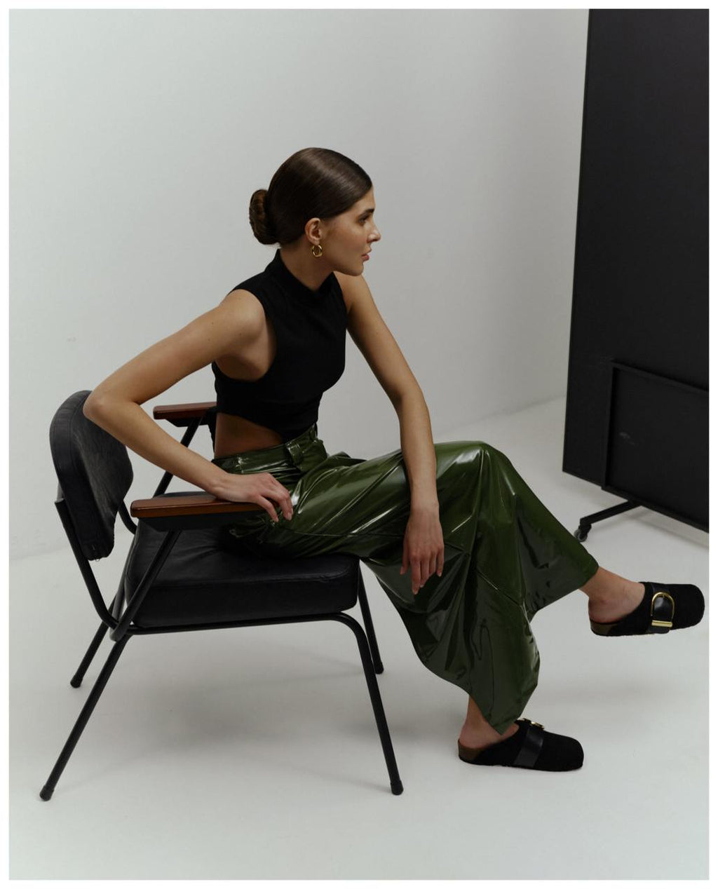 Black Top With Chains