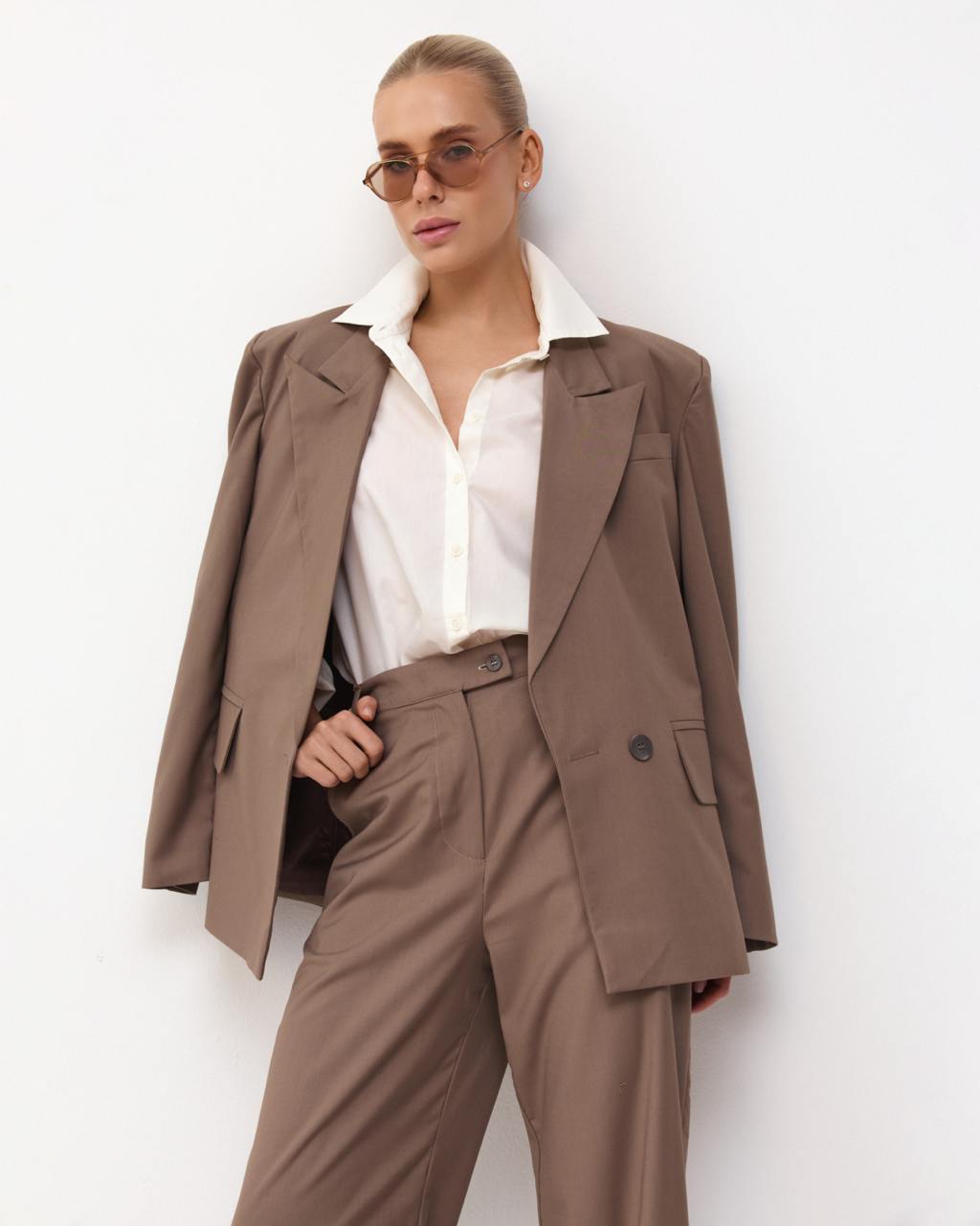 Beige Suit