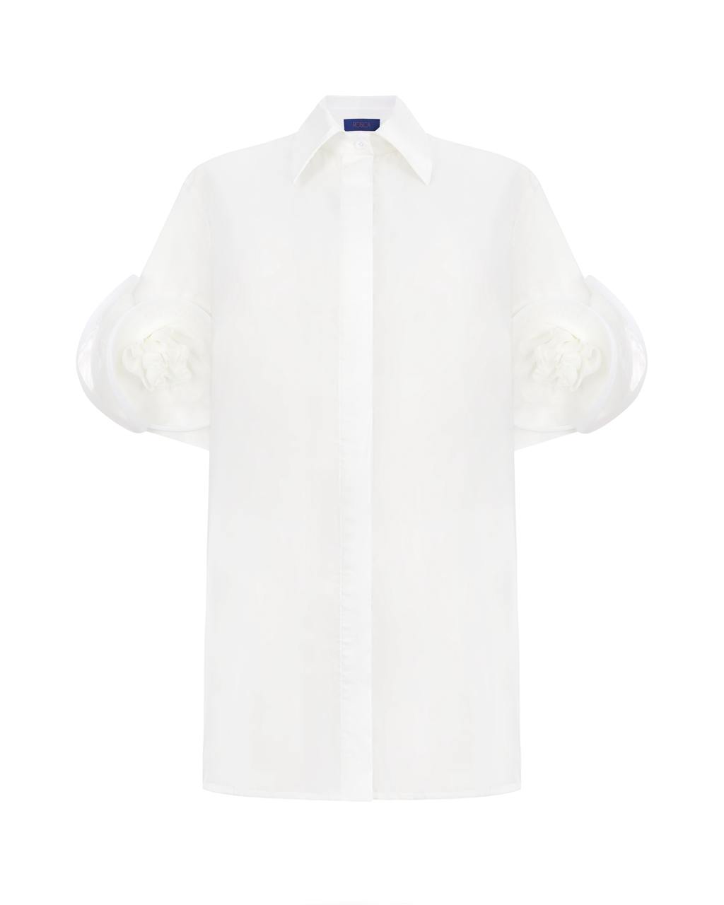 Blossom Flow White Shirt